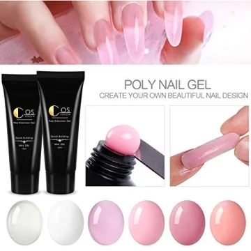 COSCELIA Poly Nail Gel Kit for Stunning Nail Extensions