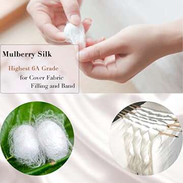 Luxurious Mulberry Silk Eye Mask for Perfect Sleep