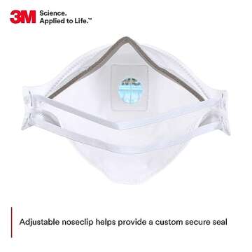 3M Aura N95 Respirator 9211+ - Cool Flow Valve, Pack of 10