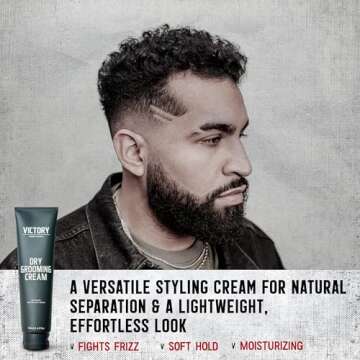 Versatile Dry Grooming Cream for Men | Victory Brand Hair Care