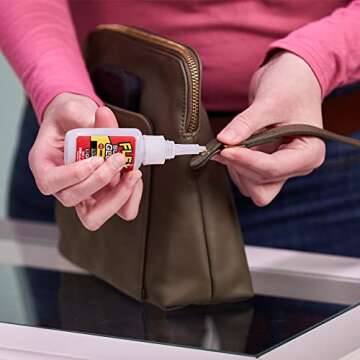 Flex Super Glue Liquid, (2) 3 Gram Tubes, 1-Pack, Clear, Instant Bond, Quick Dry, Cyanoacrylate Adhesive, Precision Tip for Wood, Metal, Plastic, Crafts, Ceramic, and Toy Repairs