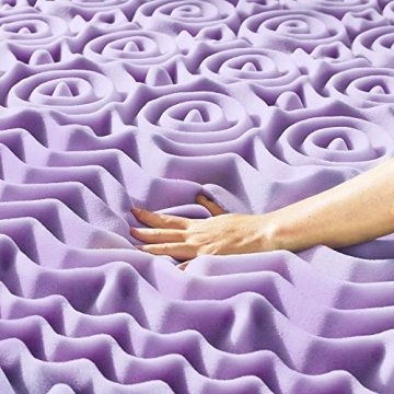 Best Price Mattress King Mattress Topper with Lavender