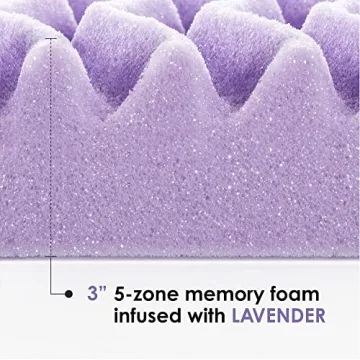 Best Price Mattress King Mattress Topper with Lavender
