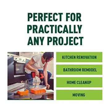 Bagster 3CUYD Dumpster in a Bag for Easy Waste Disposal