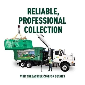 Bagster 3CUYD Dumpster in a Bag for Easy Waste Disposal