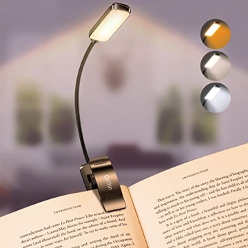Gritin LED Book Light for Bed Reading and Studying