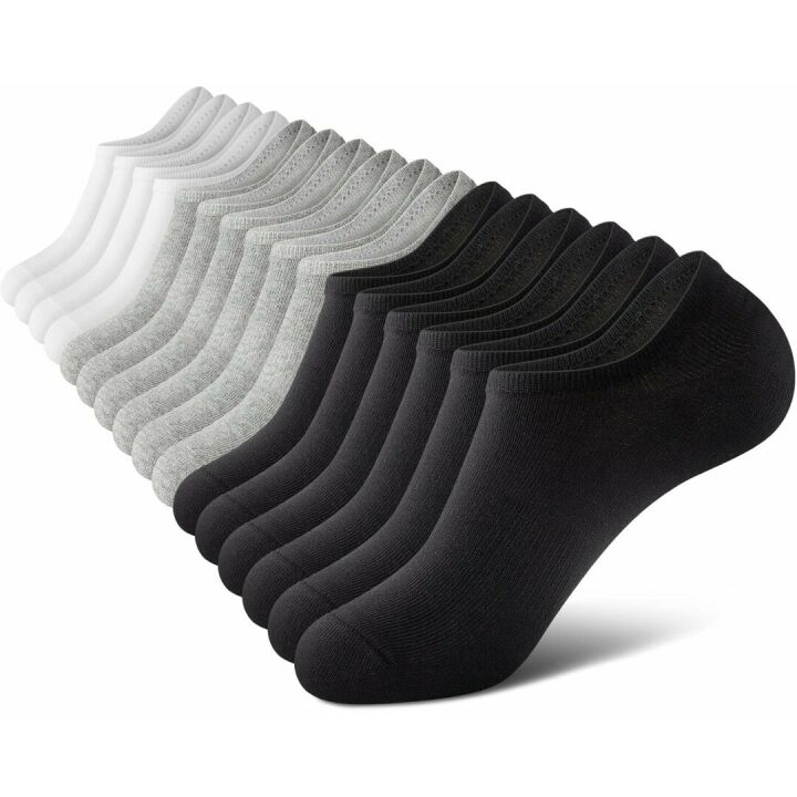 No Show Men Ankle Socks - Casual Cotton Comfort