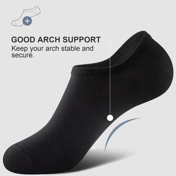 No Show Men Ankle Socks - Casual Cotton Comfort