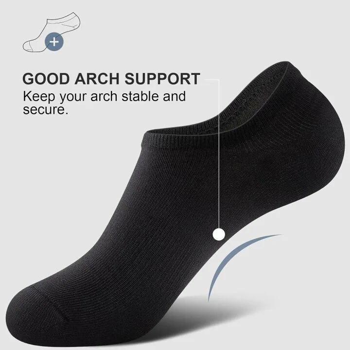 No Show Men Ankle Socks - Casual Cotton Comfort