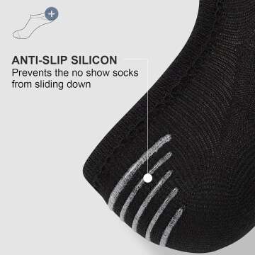 No Show Men Ankle Socks - Casual Cotton Comfort
