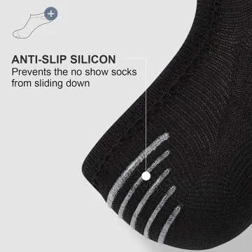 No Show Men Ankle Socks - Casual Cotton Comfort