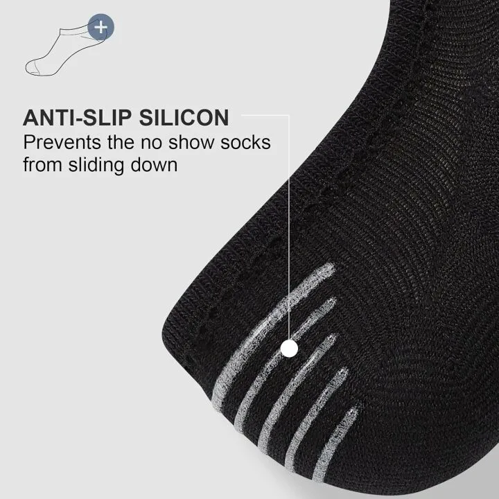 No Show Men Ankle Socks - Casual Cotton Comfort