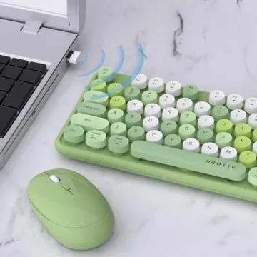 Colorful Wireless Keyboard Mouse Combo for Everyone