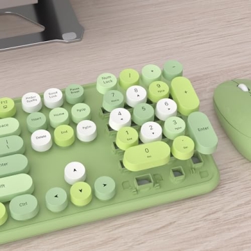 Colorful Wireless Keyboard Mouse Combo for Everyone