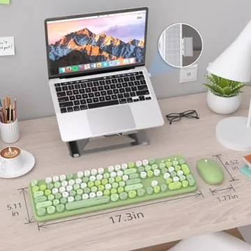Colorful Wireless Keyboard Mouse Combo for Everyone
