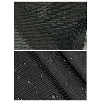 TOEDO 50 Disposable Nail Art Towels - 3 Ply Waterproof Bibs