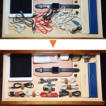 CAILLU Cable Organizer for Ultimate Cord Management