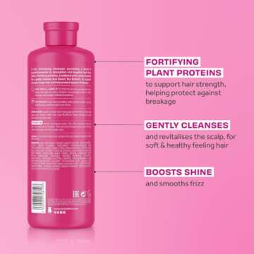 Lee Stafford Grow Strong & Long Hair Regrowth Volume Shampoo for Women & Men | Hair Lengthening Products Anti Hair Loss & Thinning | 500 ML | Sulphate Free For Damaged and Breakage prone Hairs