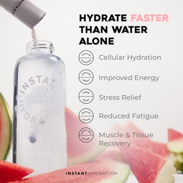 Instant Hydration Watermelon Electrolyte Drink Mix - 30 Pack