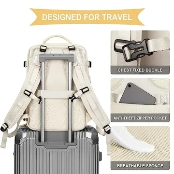 Coowoz Large Waterproof Travel Backpack for All