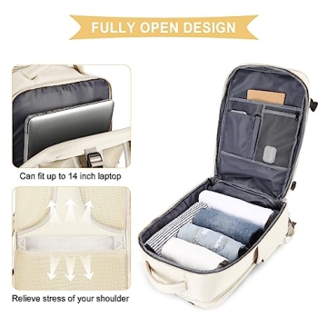 Coowoz Large Waterproof Travel Backpack for All