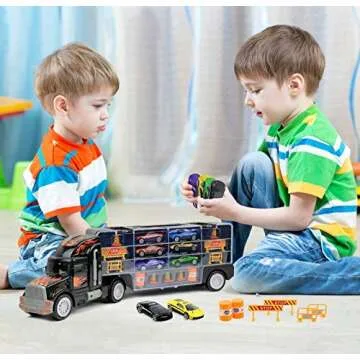Click N' Play Truck Transport Carrier Toy for Kids