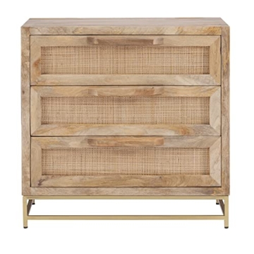 Elegant Powell Danika Rattan Cabinet for Stylish Storage
