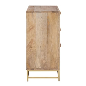 Elegant Powell Danika Rattan Cabinet for Stylish Storage