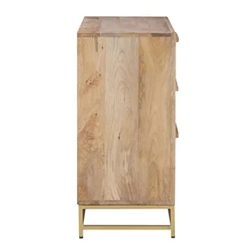 Elegant Powell Danika Rattan Cabinet for Stylish Storage