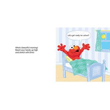 Off to School!: A Sweet Back to School Adventure with Elmo and Anxiety Relief Book for Toddlers & Kids for First Day Jitters (Sesame Street Scribbles)