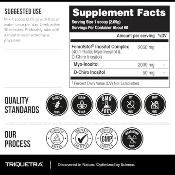 FemoSitol Inositol Powder for PCOS & Hormonal Balance 40:1 Ratio