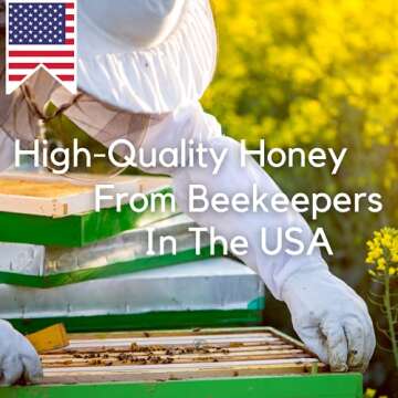 Clover Honey Sticks for Tea, Travel & Snacks - Premium Grade Pure Honey Packets are Farm Fresh from US Beekeepers - Each Honey Straw is full of Flavor that You'll Love - A Great Gift Idea (50)