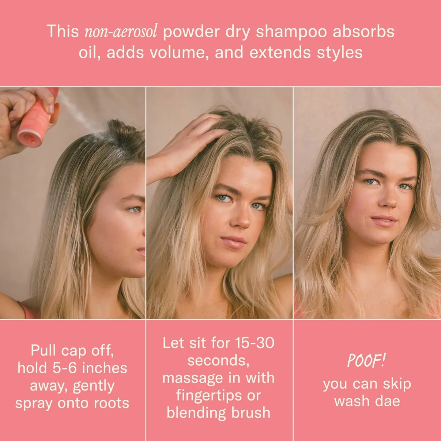 DAE Hair Fairy Duster Dry Shampoo - Travel-Size Must-Have