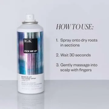 IGK Pick Me Up Maximum Lift Root Boost Spray