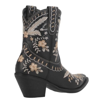 Dingo Women's Floral Snip Toe Ankle Boots - Size 7