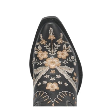 Dingo Women's Floral Snip Toe Ankle Boots - Size 7