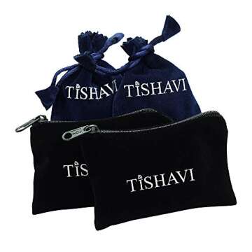 TISHAVI 4.41Cts Natural Rose Quartz Necklace For Women January Birthstone Vintage Style Jewelry Women'S Day Gifts For Mom Wife Sister