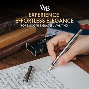 Wordsworth & Black Fountain Pen Set, Smooth Writing Gift