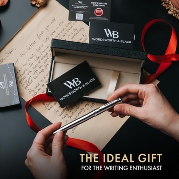 Wordsworth & Black Fountain Pen Set, Smooth Writing Gift