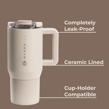 HydroJug Coffee Traveler 20 oz - Insulated Mug for Hot Cold Drinks