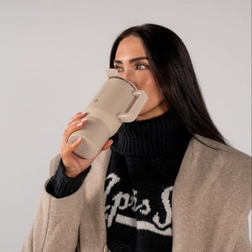 HydroJug Coffee Traveler 20 oz - Insulated Mug for Hot Cold Drinks