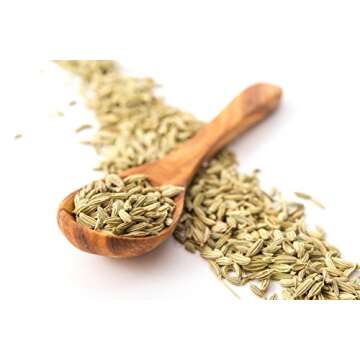 Fennel Seed 1LB (16Oz) 100% CERTIFIED Organic Egyptian Fennel Seed (Foeniculum vulgare), in 1 lbs. Bulk Resealable Kraft BPA free Bag by U.S. Wellness Naturals