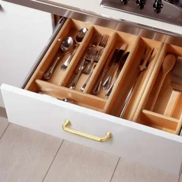 Brushed Brass 10 Pack Kitchen Cabinet Handles by Malimali