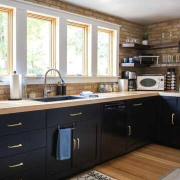 Brushed Brass 10 Pack Kitchen Cabinet Handles by Malimali