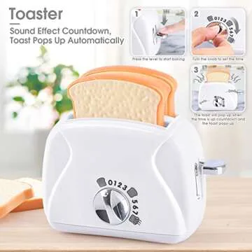 Kitchen Appliances Toys for Ages 4-8: Realistic Play