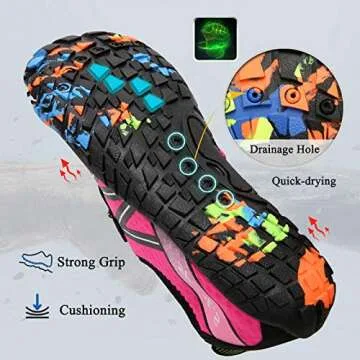 Maxome Water Shoes for Beach Swim and Outdoor Fun