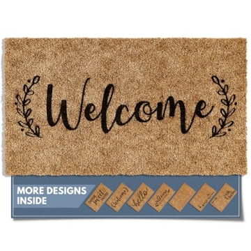 Barnyard Designs Durable Welcome Doormat for All Weather