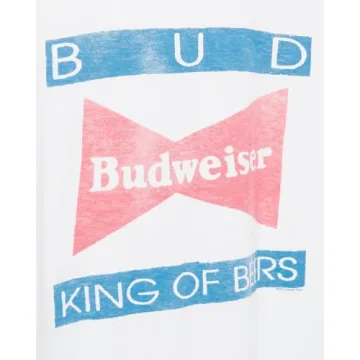 Budweiser King of Beer Tee - Vintage Style Comfort