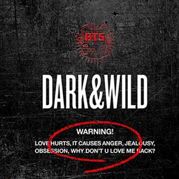 BTS KPOP Bangtanboys 1st Album [DARK & WILD] Vol.1 CD + Photobook + Photocard