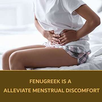 Hebhac Herbs Fenugreek Capsules for Lactation Support